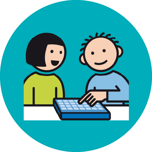 UK-Symbol: Kommunizieren